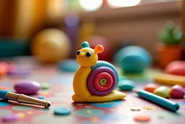 ślimak z plasteliny: Tworzenie, inspiracje i edukacyjne korzyści