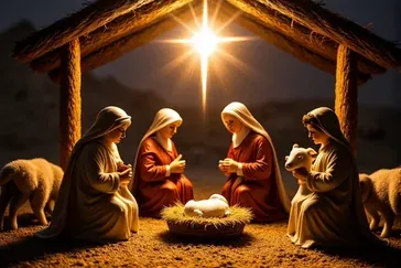 Szopka praca plastyczna: Stwórz własną scenę Bożego Narodzenia